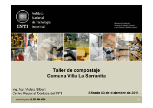 Taller de compostaje Comuna Villa La Serranita