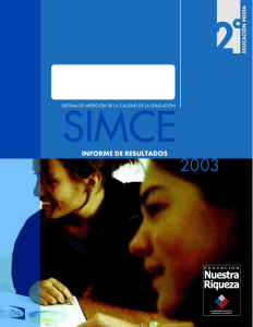 2º Educación Media 2003