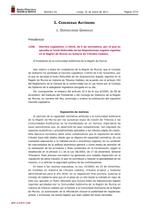 Decreto Legislativo 1/2010, de 5 de noviembre
