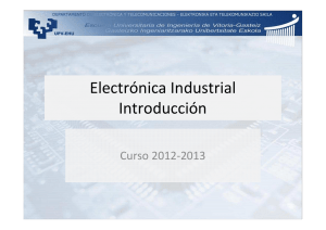 Electrónica Industrial Introducción