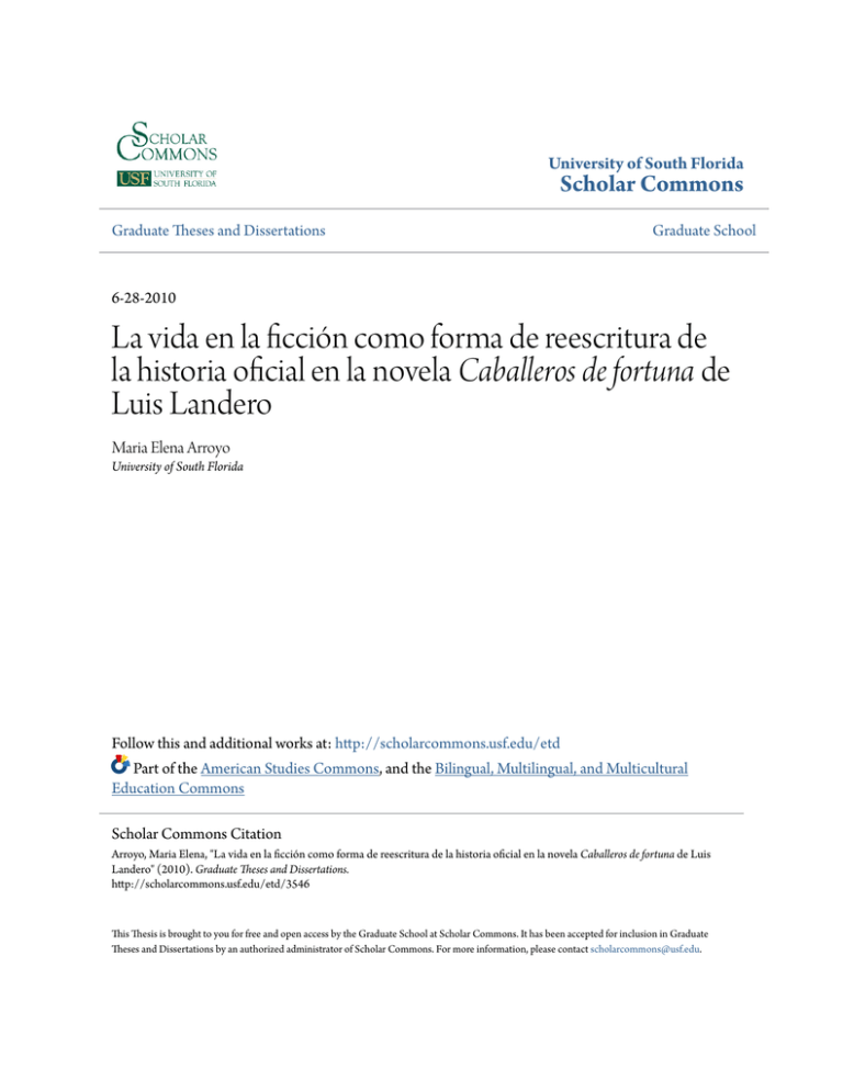 La Vida En La Ficci n Como Forma De Reescritura De La Historia Oficial La Vida En La Ficci n Como Forma De Reescritura De La Historia Oficial