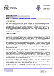 MINISTERIO DEL INTERIOR Informe UCSP 2015/048