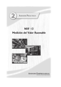 NIIF 13 Medición del Valor Razonable