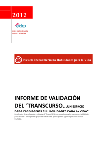 Validación TransCURSO - Escuela Iberoamericana de Habilidades