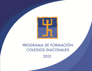 Programa de Formación - SED | Colegio San Esteban Diácono