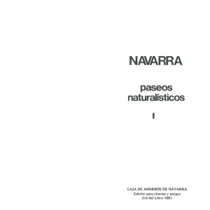 Navarra : paseos naturalísticos