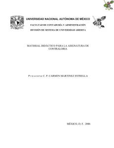 UNIVERSIDAD NACIONAL AUT&Oacute;NOMA DE M&Eacute;XICO