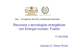 Recursos y Tecnologías Energéticas con Energía Nuclear 2