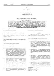 Reglamento (UE) no 517/2013 del Consejo, de 13 de mayo de 2013