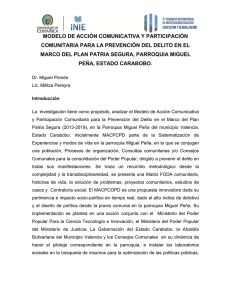 MODELO DE ACCIÓN COMUNICATIVA Y PARTICIPACIÓN