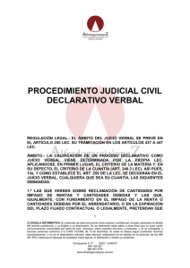 el juicio verbal - Abogado en Oviedo