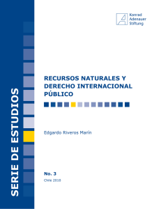serie de estudios recursos naturales y derecho internacional público