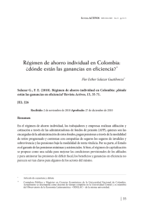 Régimen de ahorro individual en Colombia: ¿dónde están las
