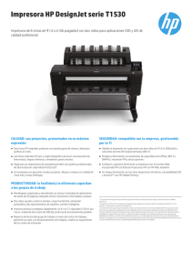 Impresora HP DesignJet serie T1530