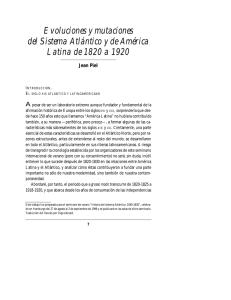 Evoluciones y mutaciones del Sistema Atlántico y de América Latina