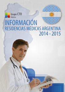 Información RESIDENCIAS MÉDICAS ARGENTINAS