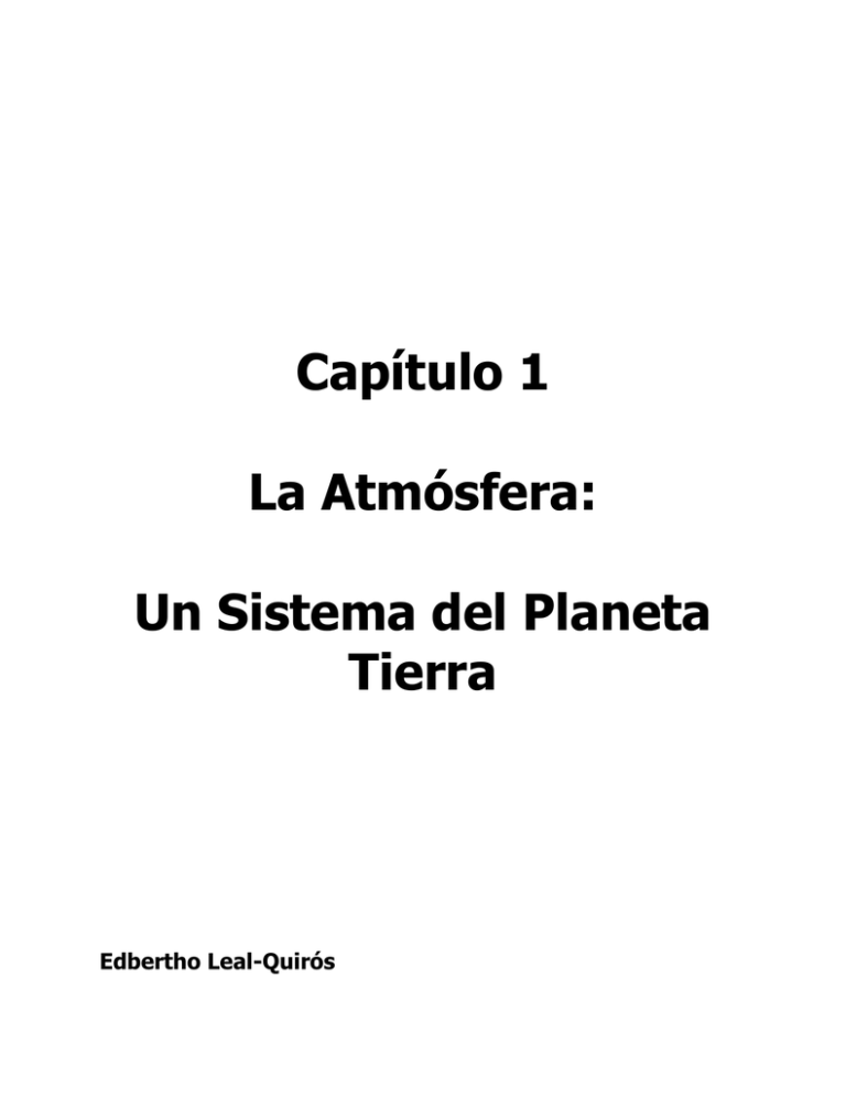 La Atmsfera: Un Sistema