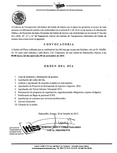 Acta Administrativa del 04 de Noviembre 2015