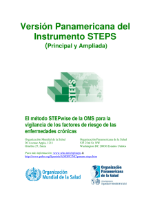 Versión Panamericana del Instrumento STEPS