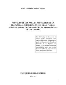proyecto de ley para la protección de la plataforma submarina en
