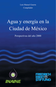 Agua y energía en la Ciudad de México