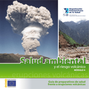 Guía de Preparativos de Salud Frente a Erupciones