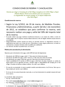 • Según la Ley 5/2012, de 20 de marzo, de Medidas Fiscales