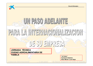 pdf internacionalización - Ciudad Agroalimentaria de Tudela