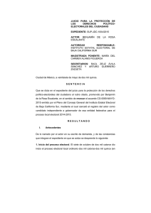 SUP-JDC-1004/2015 - Tribunal Electoral del Poder Judicial de la