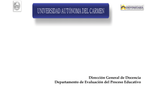Universidad Autónoma del Carmen - Dirección General Educación