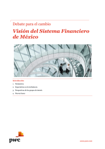 Visión del Sistema Financiero de México