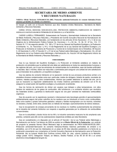 NOM-040-ECOL-2002, Protección ambiental