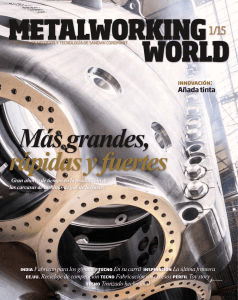 Metalworking World 1/2015