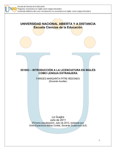 UNIVERSIDAD NACIONAL ABIERTA YA DISTANCIA