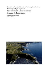 Avance de Ordenación - Gobierno del principado de Asturias