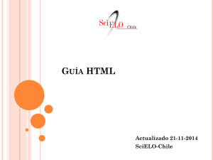 Guía HTML, Preparación de formato en los artículos