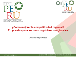 PPT Competitividad Regional