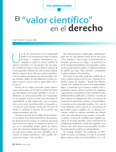 valor científico - Revista Ciencia