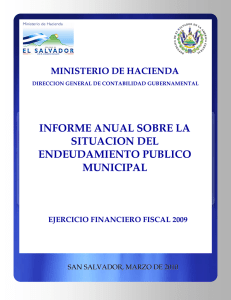 INDICE DE CUADROS - Portal de Transparencia Fiscal