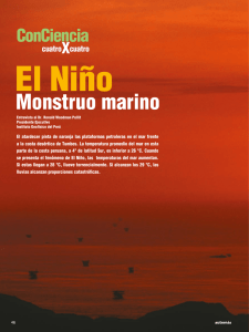 Monstruo marino - Instituto Geofísico del Perú