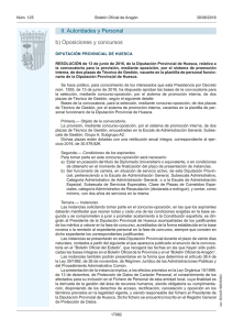 Registros - Boletin Oficial de Aragón