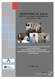 Guia Met Inen - V1 2013. - Instituto Nacional de Enfermedades