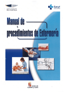 Manual de procedimientos - Portal de Salud de la Junta de Castilla