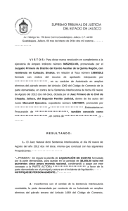 2945 - Supremo Tribunal de Justicia del Estado de Jalisco