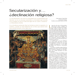 Secularización y… ¿declinación religiosa?