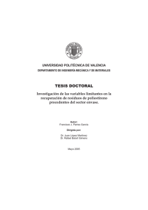 tesis doctoral - RiuNet repositorio UPV
