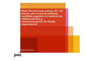 Real Decreto-Ley 4/2014, de 7 de marzo, por el que se