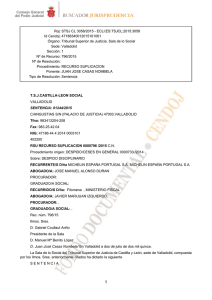 Roj: STSJ CL 3058/2015 - Unión General de Trabajadores