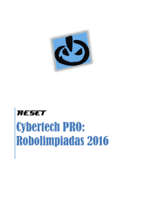 Cybertech PRO: Robolimpiadas 2016