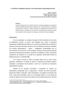 Descargar ponencia de Noemí Conforti, Claudia M. Palacios y María